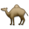 Camel emoji on LG